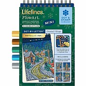 Lifelines FlowArt Mini Dot-By-Letter Metallic Ink - Winter Collection