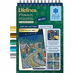 Lifelines FlowArt Mini Dot-By-Letter Metallic Ink - Winter Collection