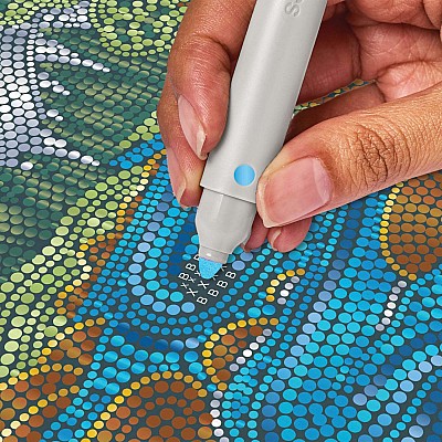 Lifelines FlowArt Mini Dot-By-Letter Metallic Ink - Winter Collection