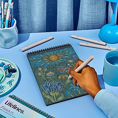 Lifelines FlowArt Dot-By-Letter Metallic Ink - Majestic Earth