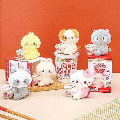 Nissin Cup Noodles Miniz by Anirollz Surprise Plush Box