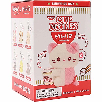 Nissin Cup Noodles Miniz by Anirollz Surprise Plush Box