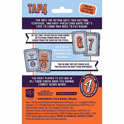 Tap4 Fast-Paced Card Game