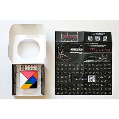 Pickagram Magnetic 3D Art Tangram Puzzle