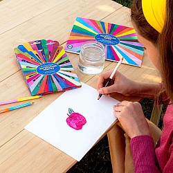 36 Vivid Colors Watercolor Pencils Rainbow
