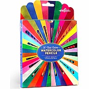 36 Vivid Colors Watercolor Pencils Rainbow