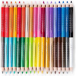 36 Vivid Colors Watercolor Pencils Rainbow