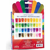 36 Vivid Colors Watercolor Pencils Rainbow
