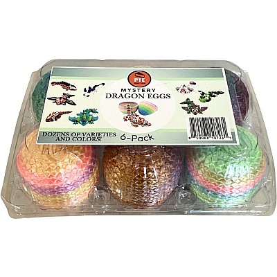 Mystery Dragon Eggs 6-pack