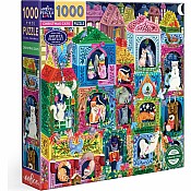Christmas Cats 1000 Piece Puzzle