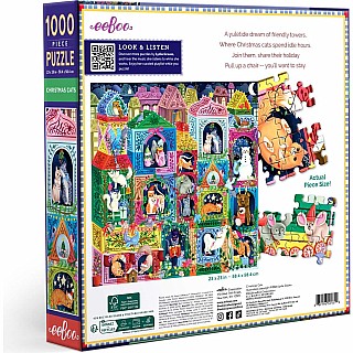 Christmas Cats 1000 Piece Puzzle