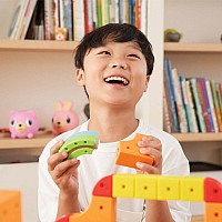Rail Cube Magnetic Monorail Deluxe Block Set