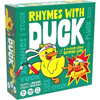 Rhymes With Duck Party Game