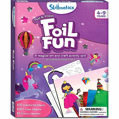 Peel & Press Foil Fun Art Kit - Unicorns & Princesses