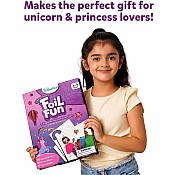 Peel & Press Foil Fun Art Kit - Unicorns & Princesses