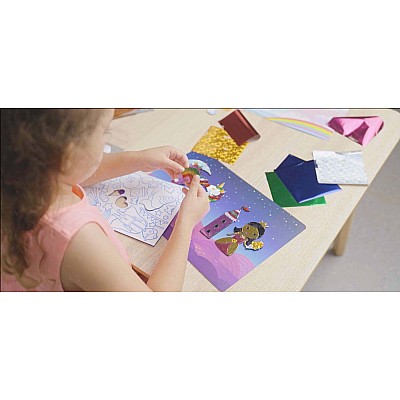 Peel & Press Foil Fun Art Kit - Unicorns & Princesses