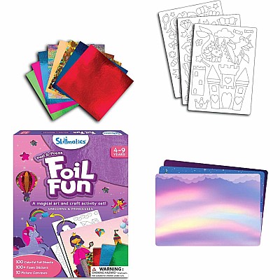 Peel & Press Foil Fun Art Kit - Unicorns & Princesses