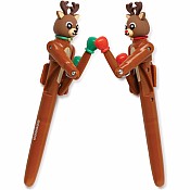 Boxing Reindeer Action Pens