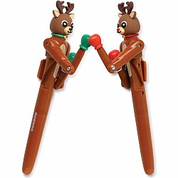 Boxing Reindeer Action Pens