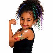 Metallic Tattoo Flair 10 Tattoo Markers + 12 Stencils