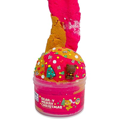 Bear-y Merry Christmas Cloud Dough Slime