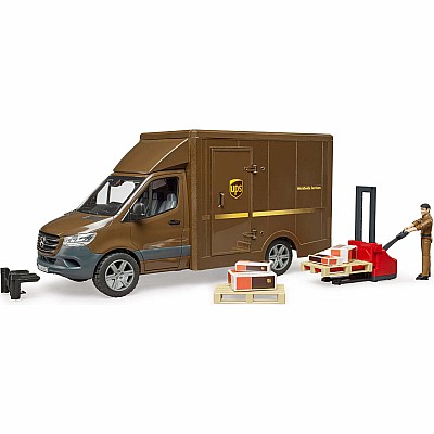 Bruder Mercedes-Benz Sprinter UPS Truck with Driver