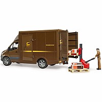 Bruder Mercedes-Benz Sprinter UPS Truck with Driver