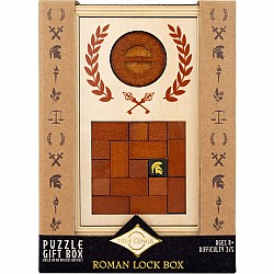 True Genius Roman Lock Box Puzzle Gift Box