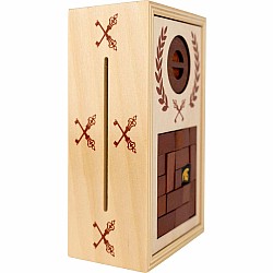 True Genius Roman Lock Box Puzzle Gift Box