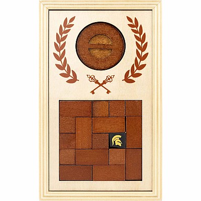 True Genius Roman Lock Box Puzzle Gift Box
