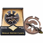 True Genius Roman Water Clock Metal Puzzle