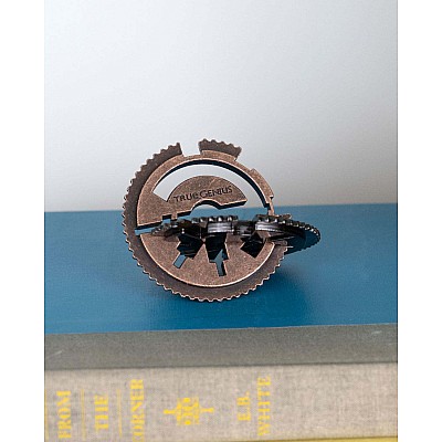 True Genius Roman Water Clock Metal Puzzle