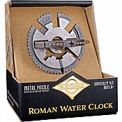 True Genius Roman Water Clock Metal Puzzle