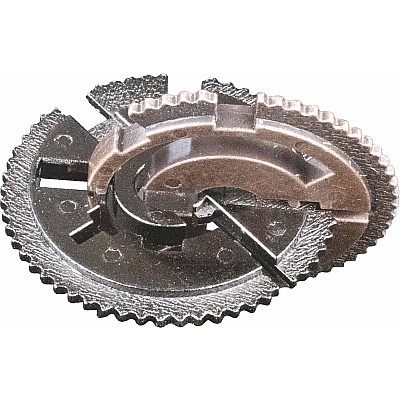 True Genius Roman Water Clock Metal Puzzle