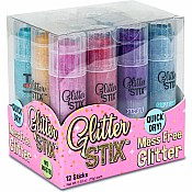 Glitter Stix Mess Free Glitter! 12 pc Set