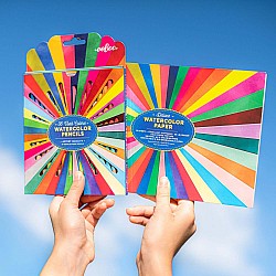 Deluxe Watercolor Paper Rainbow