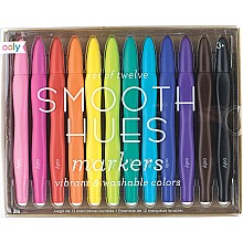 Smooth Hues Markers - Set of 12