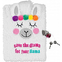 Llama Plush Journal