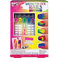 Neon Tie Dye Nails Mani Design Kit