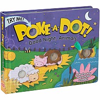 Melissa & Doug Poke-a-Dot! Book - Good Night, Animals