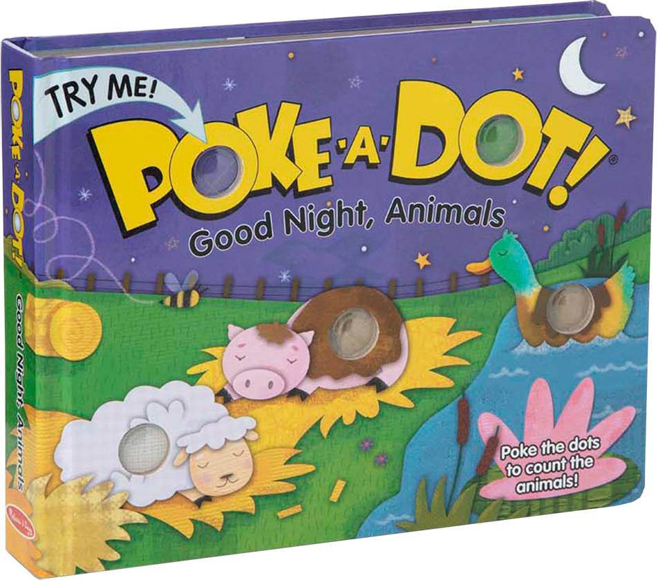 Poke-a-Dot! Book - Good Night, Animals - Imagine That Toys