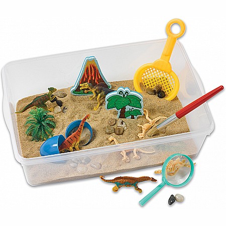 Sensory Bin - Dinosaur Dig