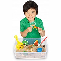 Sensory Bin - Dinosaur Dig