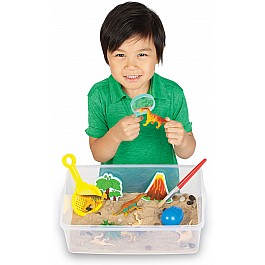 Sensory Bin - Dinosaur Dig