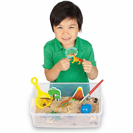 Sensory Bin - Dinosaur Dig