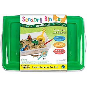 Sensory Bin - Dinosaur Dig