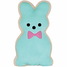 Bunny Cookie Furry Pillow - Blue