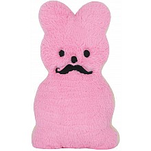Bunny Cookie Furry Pillow - Pink