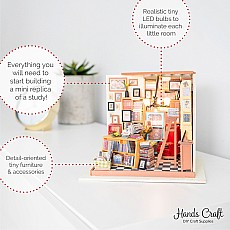 DIY Miniature House: Sam's Study