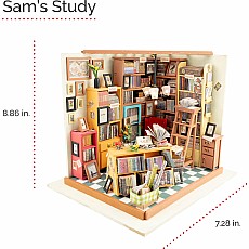 DIY Miniature House: Sam's Study